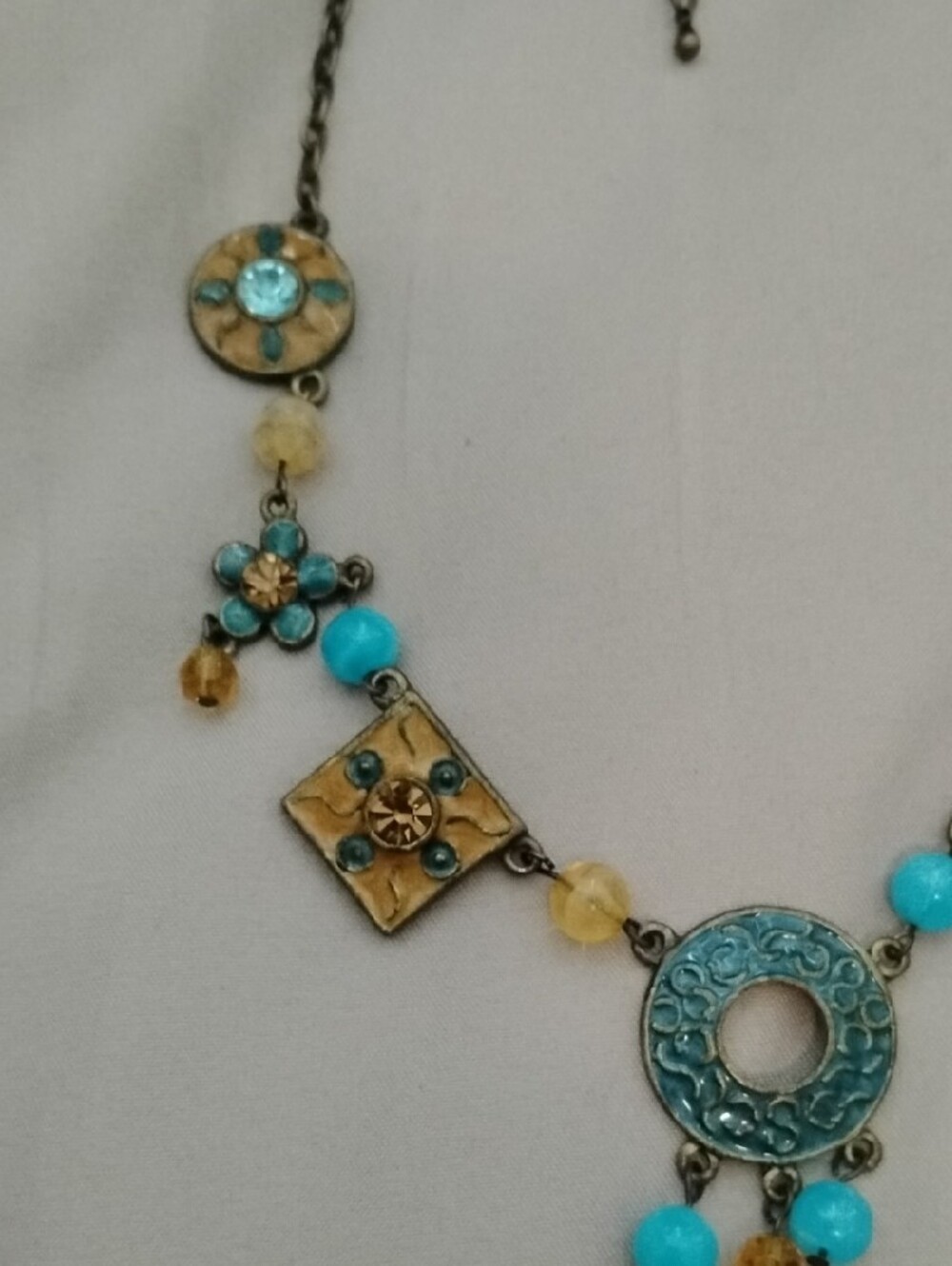 Turquoise and Gold-tone Bundle Of 3 - Picture 5 of 10